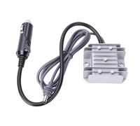 YWBL-WH Convertidor Elevador de CC, Aumento de Voltaje Inteligente 12V 24V a 30V 3.5A 105W Fuente de Alimentación para Automóvil, con Encendedor de Cigarros, para Mini Plato RV Camión