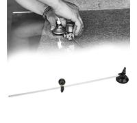 YWBL-WH Cortador de Vidrio, Cortador Circular de Vidrio de Aleación de Metal con Ventosa, Herramienta de Corte Circular con Brújula Ajustable de 50 Cm, Herramienta Manual Galvanizada para (aleación
