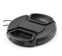 YWBL-WH Cubierta de Lente Frontal de Cámara, Tapa de Lente de 58mm, Protección Universal ABS Negra para Reemplazo