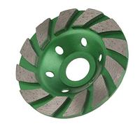 YWBL-WH Disco de Lijado Diamante Verde, 100 mm x 22,23 mm x 5 mm, para Piedra de Hormigón, Cerámica, Granito, Mármol