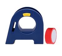 YWBL-WH Dispensador de Cinta Adhesiva, Material ABS Resistente con Diseño Dentado de Metal para Cortes Limpios y Rectos, Aplicador Manual de Cinta con Rodillo de Plástico para Pintar