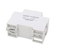 YWBL-WH Dispositivo de Protección contra Sobretensión Relé de Voltaje Digital para PC Retardante de Llama 63A 240V a 300V Protección Ajustable para Paneles de Alimentación de Taller en el Hogar con