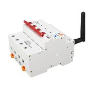 YWBL-WH Disyuntor WiFi Inteligente Protección contra Fugas 4P AC400V 63A Interruptor de Control Remoto con Cierre Automático para Oficina en Casa 90 X 100 Mm