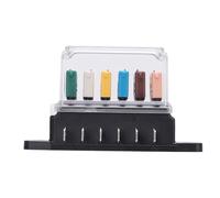 YWBL-WH Empleados Marinos 6 -Pats ATC ATO Placa de Bloque de Seguridad Actual para Casas Móviles para Automóviles con Cobertura