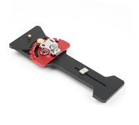 YWBL-WH Escuadra de Sierra de Cadena, Escuadra de Guía de ángulo Ajustable de 60 a 60 Grados con 11 Topes de ángulo Precisos, para Proyectos de Carpintería como Instalación de Pisos,