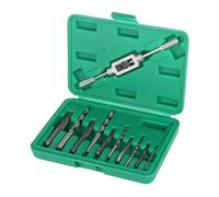 YWBL-WH Extractor de Tornillos Rotos de 11 Piezas, Agarre Fácil de Usar, Juego de Herramientas para Quitar Pernos Dañados, con de Grifo para Quitar Pernos, Brocas Adecuadas para M3 ~ M9