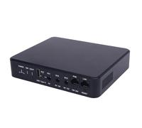 YWBL-WH Fuente de Alimentación UPS, Batería de Respaldo de 10400mAh con Múltiples Salidas 5V 9V 12V 15V 24V para Cámara de Seguridad, Enrutador, Escáner de Huellas Dactilares (Enchufe de la UE)