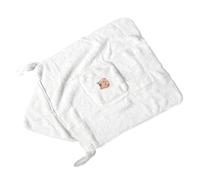 YWBL-WH Funda para Portabebés con Capucha, Manta con Capucha de Felpa Suave y Transpirable, Cálida para Invierno, a Prueba de Viento, para Cochecito, con 4 Botones a Presión para