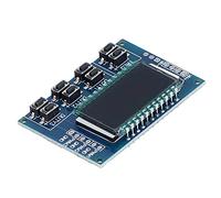 YWBL-WH Generador de Señal PWM Módulo Generador de Impulsos de Frecuencia Ajustable 3 Canales 1 Hz a 150 KHz Control de Ciclo de Trabajo Pantalla LCD para Control de Experimentos Ajuste de Velocidad