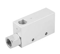 YWBL-WH Generador de Vacío CV-15HS, Válvula Eyectora de Aleación de Aluminio, Succión de 63 L/min para Sistemas Neumáticos, Ideal para Manipulación y Embalaje de Materiales