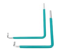 YWBL-WH Herramienta de Ajuste de Ventana, Broca Hexagonal de Cabeza Esférica de 4mm con Estrella T15 para Espacios Reducidos, Termorretráctil de Acero 59CrV4, Agarre Seguro