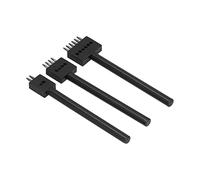 YWBL-WH Herramienta Perforada de Cuero Perforadora de Cuero de Acero Al Carbono Kits de Herramientas para Manualidades de de 3 Piezas de 5 Mm Punzonado Rápido y Fácil para Principiantes en (Paso de