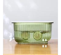 YWBL-WH Hervidor Frío, Dispensador de Bebidas de Calidad Alimentaria con Grifo, Válvula Sellada y Filtro de Silicona para Uso Doméstico (GREEN)