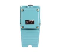 YWBL-WH Interruptor de Pedal TFS-402 Interruptor de Control de Pie Momentáneo de Aluminio Fundido 15A 250V para Herramientas Eléctricas Pedal Eléctrico Antideslizante