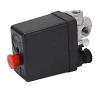 YWBL-WH Interruptor de Presión del Compresor de Aire Interruptor Automático de 4 Puertos de Alta Resistencia 135 A 175 PSI 20 A CA 240 V para Herramientas Neumáticas Pintura Sistemas de