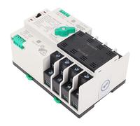 YWBL-WH Interruptor de Transferencia Automática de Doble Potencia, ATS de Conmutación Rápida 4P 400V 125A con Salida de Señal de Circuito Abierto Incorporada, para Fábricas, Centros
