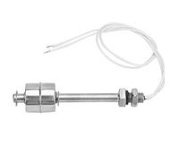 YWBL-WH Interruptor Flotador Sensor Nivel Agua Acero Inoxidable 220V para Piscina Cisterna 100mm 2 Unidades