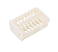 YWBL-WH Jaula Multifuncional para Abeja Reina, Caja de Cerillas de Plástico Ajustable y Extensible, Herramientas Esenciales de Apicultura para un Fácil Uso e Instalación, Altamente Efectiva Entre