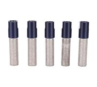 YWBL-WH Juego de 5 Brocas en Seco, Brocas para Sierra Perforadora de Azulejos de 12 Mm con Cera de Enfriamiento para Perforación en Seco, para Amoladoras Angulares, Granito, Mármol,