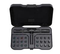 YWBL-WH Juego de Destornilladores de Trinquete 24 en 1, Mini Herramienta de Reparación Multifuncional con Imán con Desmontable para Muebles, Computadoras, Electrodomésticos