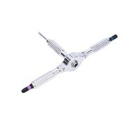 YWBL-WH Juego de Destornilladores de Trinquete 40 en 1, Puntas Magnéticas de Acero S2 con Mecanismo de Trinquete de 58 Dientes para Reparación de Muebles Electrónicos