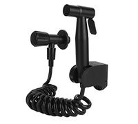 YWBL-WH Juego de Pulverizador para el bidé de Acero Inoxidable, Kit de Limpieza de Inodoro de Montaje en Pared con Válvula Desviadora, Soporte de Pared para Manguera para el Hogar, Baño