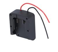YWBL-WH Kit Convertidor de Adaptador de Batería para Batería de Litio de 18 V, Material de PC ABS, Diseño de Salida Dual para Herramientas Eléctricas