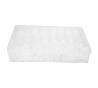 YWBL-WH Kit de 145 Tuercas de Cúpula de PE, Sujetadores de Hardware de Tuerca Hexagonal para M4 M5 M6 M8 M10 M12, con Caja Transparente para Almacenamiento y transporte. (145 unidades/caja, tapa