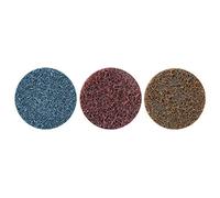 YWBL-WH Kit de Discos Abrasivos de Nailon en Espiral Pulido, Herramienta de Lijado Duradera para Procesamiento de Metales, 36 Discos de y Disco Abrasivo para Pulido de Líneas de Soldadura