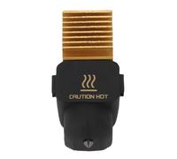 YWBL-WH Kit de Extremo Caliente de Latón de Alta Velocidad, Cabezal de Extrusión 3D Recubierto de Latón para Mini Impresora 3D A1, Rendimiento de Impresión Mejorado con Facilidad de Uso (0,2 mm)