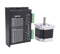 YWBL-WH Kit de Motor Paso a Paso de Circuito Cerrado Nema 23 con Controlador DM542 126 N.cm de Alto par para Máquina de Grabado CNC Impresora 3D Construcción de Acero de Aleación Características de