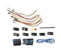 YWBL-WH Kit de Programación Gráfica de Aprendizaje Fácil para la Placa de Desarrollo R3 con Timbre de Luz para Principiantes ABS Plastic Learning Set