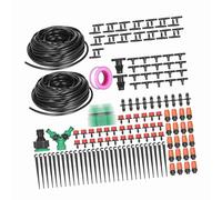 YWBL-WH Kit de Riego de Goteo de Riego de Plantas de Riego de Bricolaje Boquillas Mistros Dropers 40 Metros Tubo Garden Patio de Césped (Tubo de 30 m)