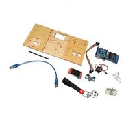 YWBL-WH Kit de Ultrasónico, Placa de Desarrollo de Programación con Medición de Distancia para Educación STEAM, Codificación y Proyectos de Bricolaje