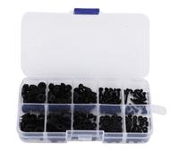 YWBL-WH Kit Surtido de Tornillos de Nailon, Sujetadores de Plástico de Alta Tenacidad, M2 M2.5 M3 M4 M5, 270 Piezas para Reparación del Hogar y Ensamblaje de Productos Electrónicos (Juego de