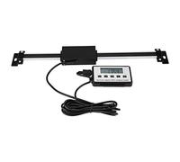 YWBL-WH Lectura Digital Escala Lineal Kit de Lectura LCD Magnética de 0-200 Mm con Conversión de Pulgadas Milimétricas para Fresadoras Tornos Taladro Prensa