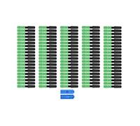 YWBL-WH Líneas de transmisión de conector rápido de fibra óptica de 100 unidades SC/ conectadas Adaptador de conexión (enchufe recto)