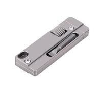 YWBL-WH Llave EDC Ti, Llave de Aleación de Titanio, Multiherramienta con Destornillador Integrado para Acampar, Senderismo, Reparación del Hogar, Ajuste de Oficina