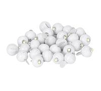 YWBL-WH Luces de Globo LED, Mini Lámparas de Bola Redondas para Decoraciones Navideñas y de Boda, Paquete de 100, Luz Blanca Brillante para Fiestas en el Hogar (luz blanca)