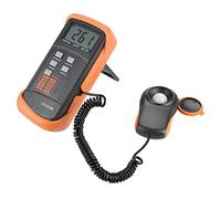 YWBL-WH Luxmeter Digital con Hold de Datos, Illuminómetro de Auto Cero del Medidor de Luz Lux 0-200000 para la Biblioteca de Tiendas Públicas