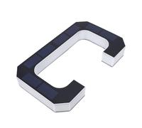 YWBL-WH Luz Solar para Número de Casa de 9 Pulgadas, Señal de Dirección Moderna con Retroiluminación LED con Detección Automática a Prueba de Agua y Sensor de Luz Inteligente, para