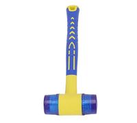 YWBL-WH Martillo de Goma con Cabeza de Alta Elasticidad Recambiable y Ergonómico para Carpintería Azulejos y Mesas