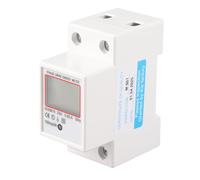 YWBL-WH Medidor de EnergíA Monofásico, Probador de Voltaje con Pantalla Digital para Uso Doméstico, Mide KWh y Corriente con Capacidad Máxima de 80 A