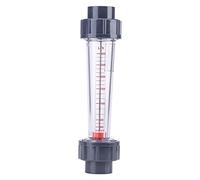 YWBL-WH Medidor de Flujo LZS-25 Medidor de Flujo Rotámetro 300-3000L/H Tipo de Tubo de Plástico, Resistente a los álcalis, Rendimiento Estable, para Industrias Químicas y Ligeras, Utilizado con