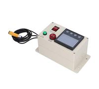 YWBL-WH Medidor de Longitud Digital Contador Digital ABS con relé Dual Pantalla de 8 Dígitos Función de Memoria Automática AC100 a 240 V para Medición Industrial y Conteo Preciso