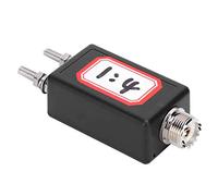 YWBL-WH Mini Balun 1:4 para Antena de Onda Corta HF, Carcasa de Plástico, Estación QRP para Exteriores, Tamaño Compacto, Ligero, Fácil Instalación