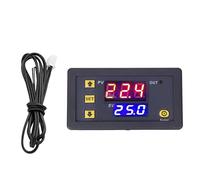 YWBL-WH Mini Controlador de Temperatura Digital Inteligente, Control de Refrigeración y Calefacción de 12 V, Rango de -58 °F a 210 °F para Congelador y Refrigerador Domésticos (110-220V)