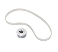 YWBL-WH Mini Correa de Torno, Correa de Transmisión de Poliuretano con Engranaje de Aluminio, Diseño de 90 Dientes, 1,5 M, Compatible con Mini Tornos 0618 0618-3B 7x12 7x14