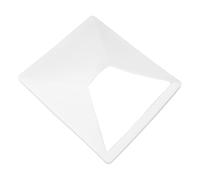 YWBL-WH Mini Cubierta para Satélite, Funda Protectora de Silicona con Pegatinas Adhesivas Reutilizables para Mini Antena Parabólica, Diseño Listo para Viajar, Ideal para Uso en Exteriores