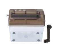 YWBL-WH Mini Trituradora de Mano, Herramienta de Corte de Papel de Escritorio Portátil, Diseño de Alta Seguridad para Uso Doméstico y de Oficina